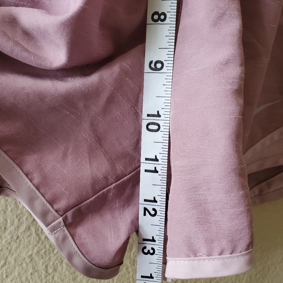 🥳HP!🥳 Nike | Dri-Fit Mauve Pink Mesh Athletic Drawstring Workout Shorts • M - Picture 14 of 15